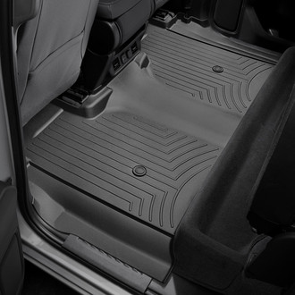 WeatherTech® - DigitalFit™ 2nd Row Black Molded Floor Liner