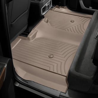 WeatherTech® - DigitalFit™ 2nd Row Tan Molded Floor Liner