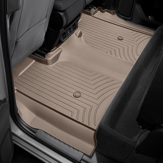 WeatherTech® - DigitalFit™ 2nd Row Tan Molded Floor Liner