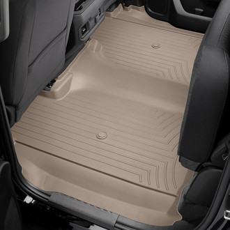WeatherTech® - DigitalFit™ 2nd Row Tan Molded Floor Liner