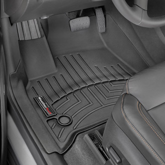 WeatherTech® - DigitalFit™ 1st Row Black Molded Floor Liners