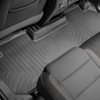 WeatherTech® - DigitalFit™ 2nd Row Black Molded Floor Liner
