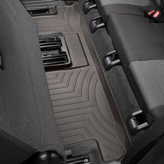 WeatherTech® - DigitalFit™ 3rd Row Cocoa Molded Floor Liner