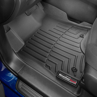 WeatherTech® - DigitalFit™ 1st Row Black Molded Floor Liners