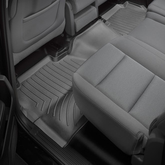 WeatherTech® - DigitalFit™ 2nd Row Black Molded Floor Liner