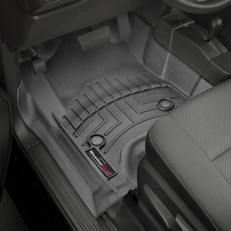 WeatherTech® - DigitalFit™ 1st Row Black Molded Floor Liners