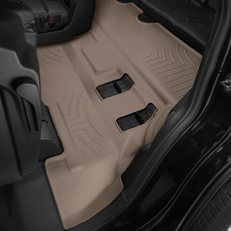 WeatherTech® - DigitalFit™ 3rd Row Tan Molded Floor Liner