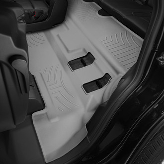 WeatherTech® - DigitalFit™ 3rd Row Gray Molded Floor Liner