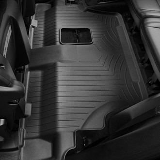 WeatherTech® - DigitalFit™ 3rd Row Black Molded Floor Liner