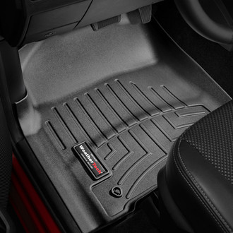 WeatherTech® - DigitalFit™ 1st Row Black Molded Floor Liners