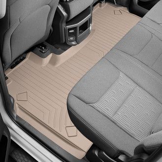 WeatherTech® - DigitalFit™ 2nd Row Tan Molded Floor Liner