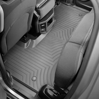 WeatherTech® - DigitalFit™ 2nd Row Black Molded Floor Liner