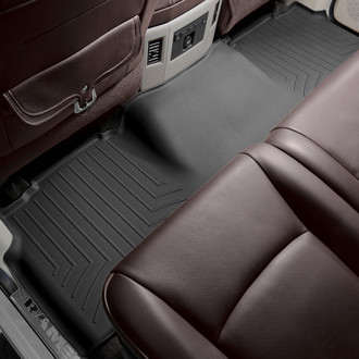 WeatherTech® - DigitalFit™ 2nd Row Black Molded Floor Liner