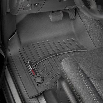 WeatherTech® - DigitalFit™ 1st Row Black Molded Floor Liners