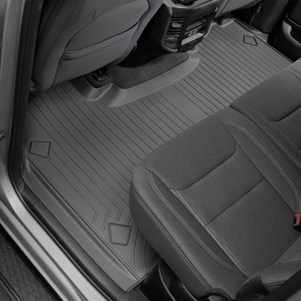 WeatherTech® - DigitalFit™ 2nd Row Black Molded Floor Liner