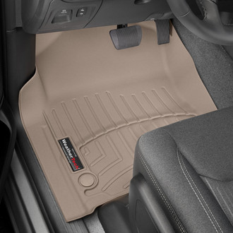 WeatherTech® - DigitalFit™ 1st Row Tan Molded Floor Liners