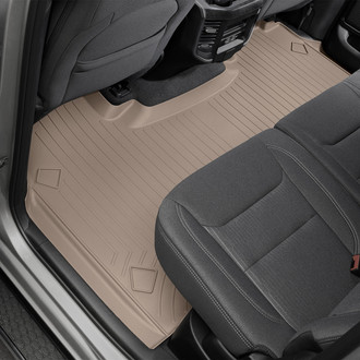 WeatherTech® - DigitalFit™ 2nd Row Tan Molded Floor Liner