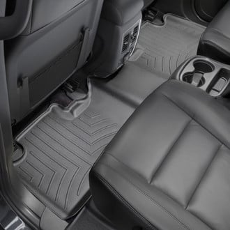 WeatherTech® - DigitalFit™ 2nd Row Black Molded Floor Liner
