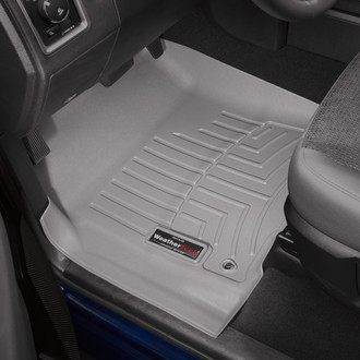 WeatherTech® - DigitalFit™ 1st Row Gray Molded Floor Liners