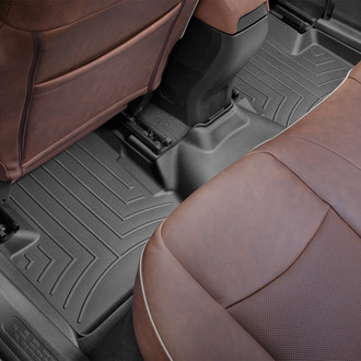 WeatherTech® - DigitalFit™ 2nd Row Black Molded Floor Liner