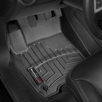 WeatherTech® - DigitalFit™ 1st Row Black Molded Floor Liners