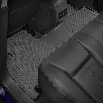 WeatherTech® - DigitalFit™ 2nd Row Black Molded Floor Liner