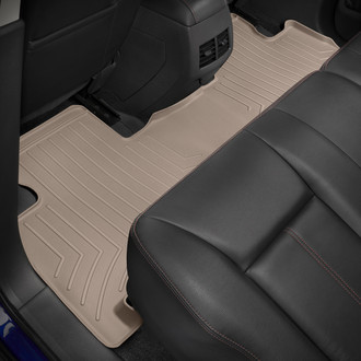 WeatherTech® - DigitalFit™ 2nd Row Tan Molded Floor Liner