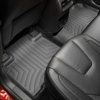 WeatherTech® - DigitalFit™ 2nd Row Black Molded Floor Liner
