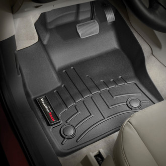 WeatherTech® - DigitalFit™ 1st Row Black Molded Floor Liners