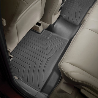WeatherTech® - DigitalFit™ 2nd Row Black Molded Floor Liner