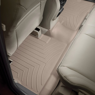 WeatherTech® - DigitalFit™ 2nd Row Tan Molded Floor Liner