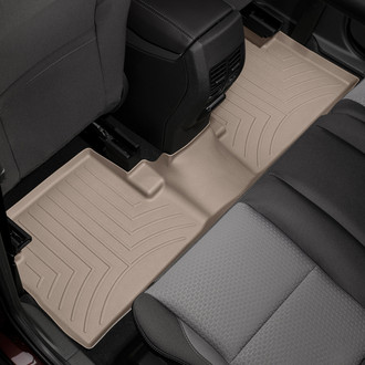 WeatherTech® - DigitalFit™ 2nd Row Tan Molded Floor Liners