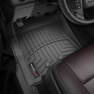 WeatherTech® - DigitalFit™ 1st Row Black Molded Floor Liners