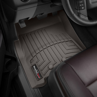WeatherTech® - DigitalFit™ 1st Row Cocoa Molded Floor Liners