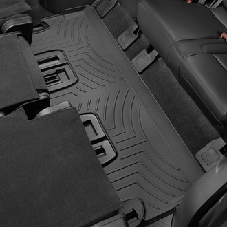 WeatherTech® - DigitalFit™ 3rd Row Black Molded Floor Liner