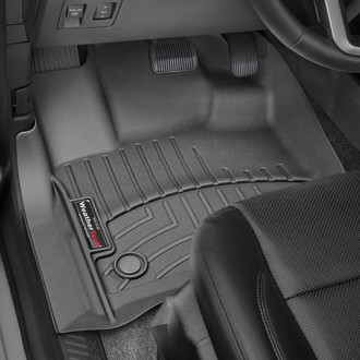 WeatherTech® - DigitalFit™ 1st Row Black Molded Floor Liners