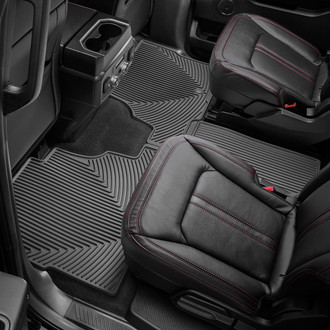 WeatherTech® - All-Weather 2nd Row Black Floor Mats