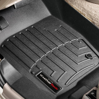 WeatherTech® - DigitalFit™ 1st Row Black Molded Floor Liners