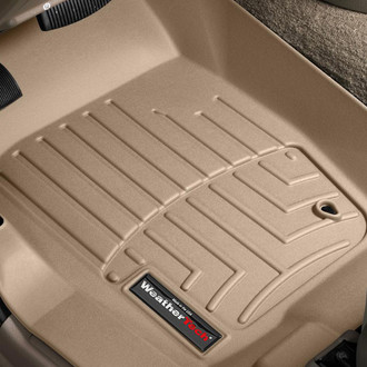 WeatherTech® - DigitalFit™ 1st Row Tan Molded Floor Liners