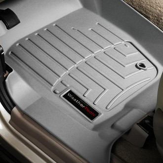 WeatherTech® - DigitalFit™ 1st Row Gray Molded Floor Liners