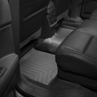WeatherTech® - DigitalFit™ 2nd Row Black Molded Floor Liner
