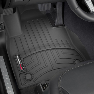 WeatherTech® - DigitalFit™ 1st Row Black Molded Floor Liners