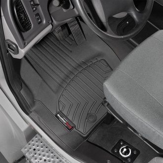 T1N 2001-2006 Sprinter Van Weathertech Black Heavy Duty Floor Mats 