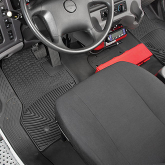 WeatherTech® - All-Weather 1st Row Black Floor Mats
