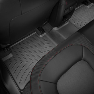 WeatherTech® - DigitalFit™ 2nd Row Black Molded Floor Liner
