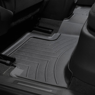 WeatherTech® - DigitalFit™ 2nd Row Black Molded Floor Liner