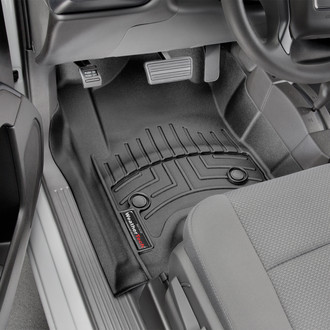 WeatherTech® - DigitalFit™ 1st Row Black Molded Floor Liners