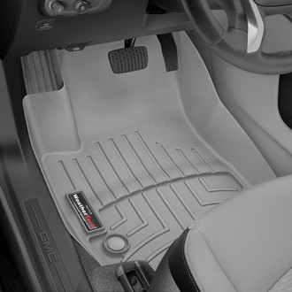 WeatherTech® - DigitalFit™ 1st Row Gray Molded Floor Liners