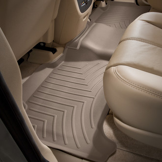 WeatherTech® - DigitalFit™ 2nd Row Tan Molded Floor Liner