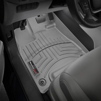WeatherTech® - DigitalFit™ 1st Row Gray Molded Floor Liners